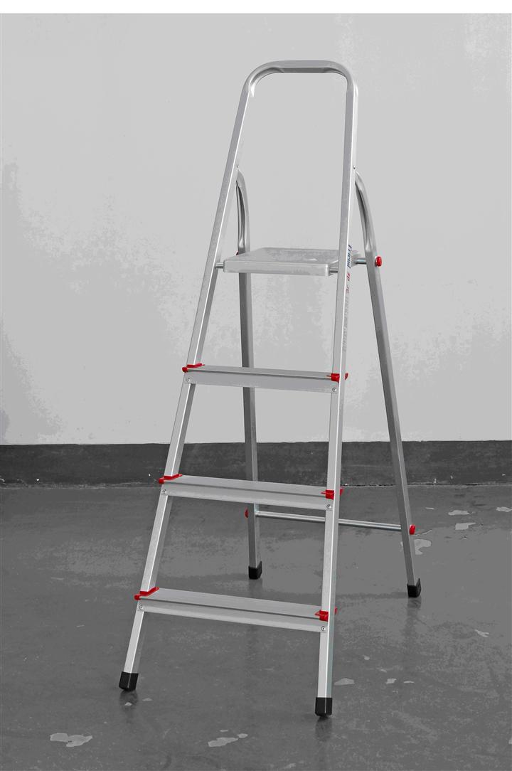 上海邦尼梯子 四步踏步铝梯